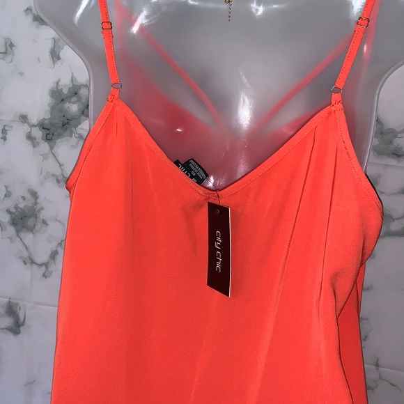 NWT XS / 14W ZING STRAPPY WOVEN CAMI CITY CHIC - Picture 5 of 16